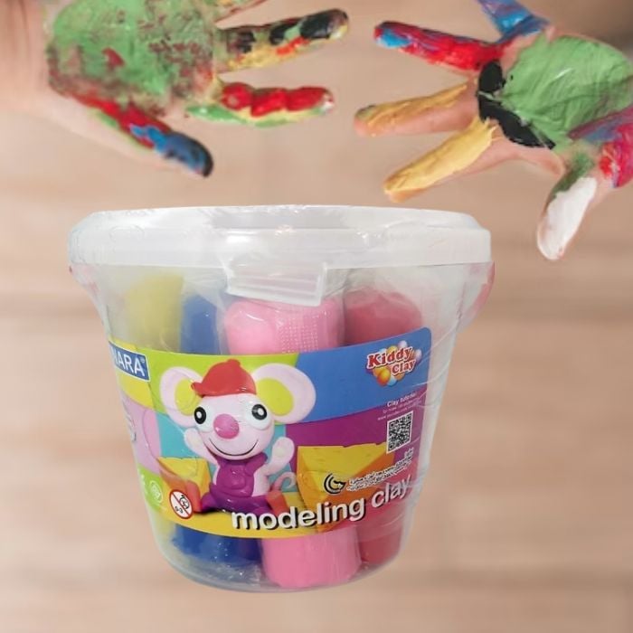 Clay 5 Colour Round Sticks 400g Bucket - MDG Online at Kapruka | Product# childrenP01024
