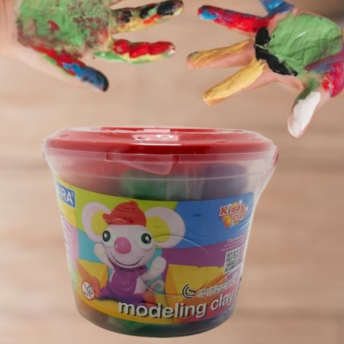 Clay 7 Colours Round Sticks 500g Bucket - MDG Online at Kapruka | Product# childrenP01027