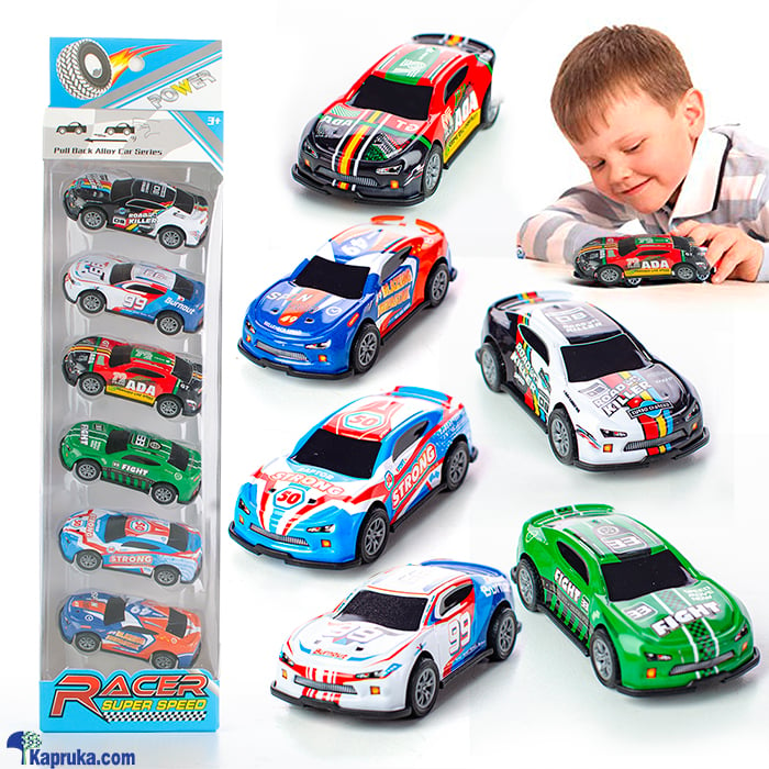 Racer Super Speed - Pull Back Alloy Car Series - 6 Cool Cars Pack - Cute Little Toys For Boys And Girls Online at Kapruka | Product# kidstoy0Z1515