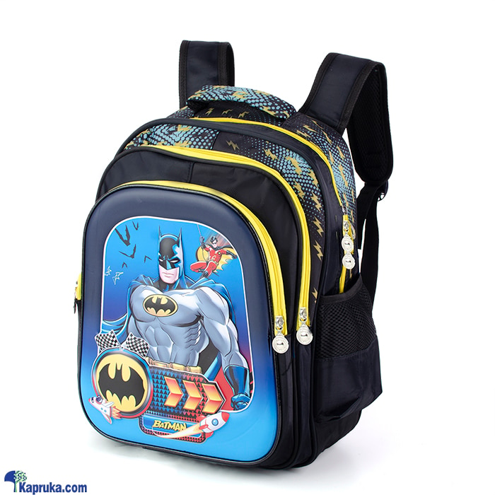 Bat Man Heroic School Bag For Boy Online at Kapruka | Product# childrenP01043