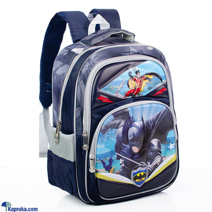 Bat- Armor School Bag For Boy Online at Kapruka | Product# childrenP01056