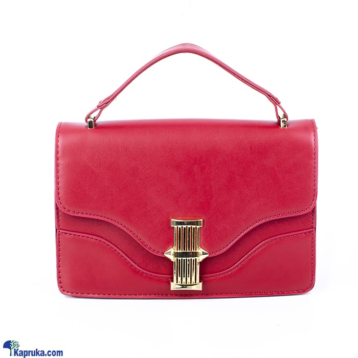 Women's Small Classy Crossbody Purse Top Handle Handbag - Red Online at Kapruka | Product# fashion0010164