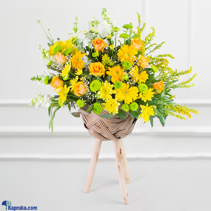 Sunny Delight Flower Arrangement Online at Kapruka | Product# flowers00T1509