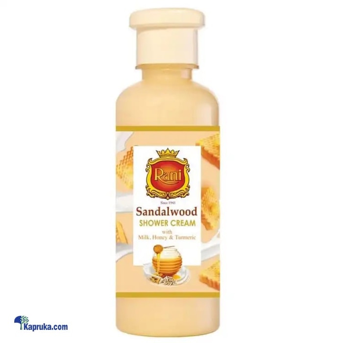 Rani Sandalwood Shower Cream With Honey, Venivel And Turmeric 250ml Online at Kapruka | Product# cosmetics001401