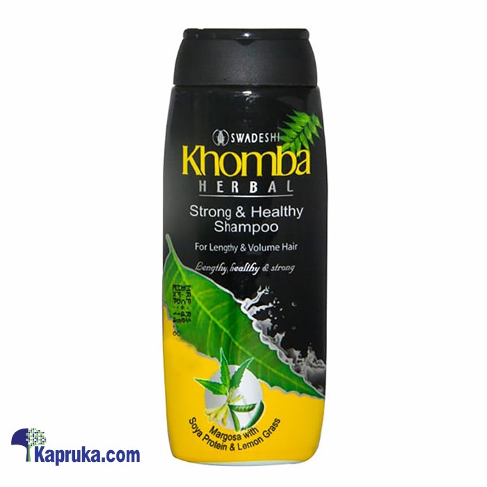 Khomba Strong And Healthy Shampoo 80ml Online at Kapruka | Product# cosmetics001406
