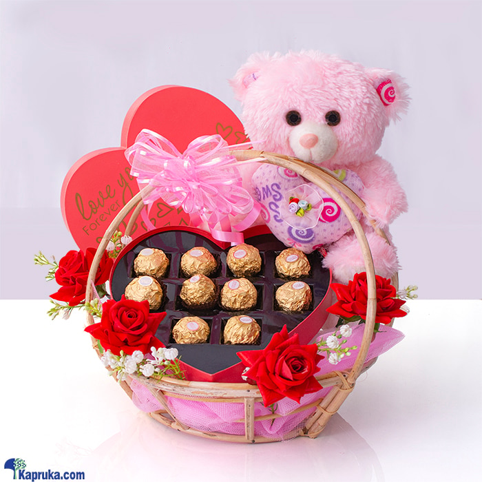 Sweet Snuggles Basket Online at Kapruka | Product# chocolates001538