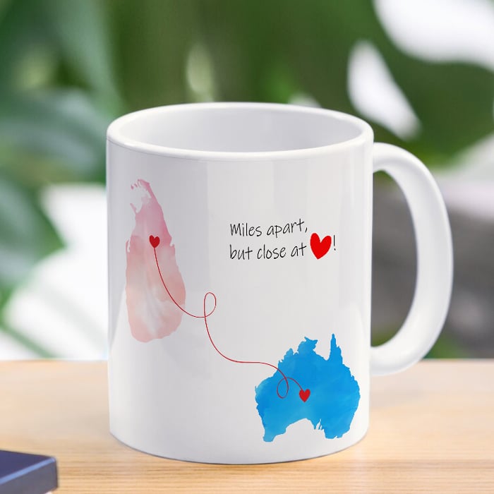 Sri Lanka - Australia Connection Mugs Friendship Mug Online at Kapruka | Product# household001020