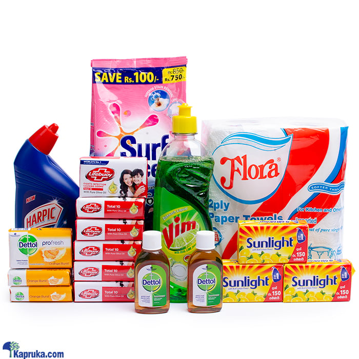 Family Hygienic Needs Hamper Box - Top Selling Hampers In Sri Lanka Online at Kapruka | Product# cphamper0268