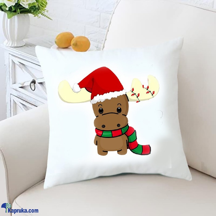 Jingle Deer Christmas Deco Pillow Online at Kapruka | Product# softtoy00967