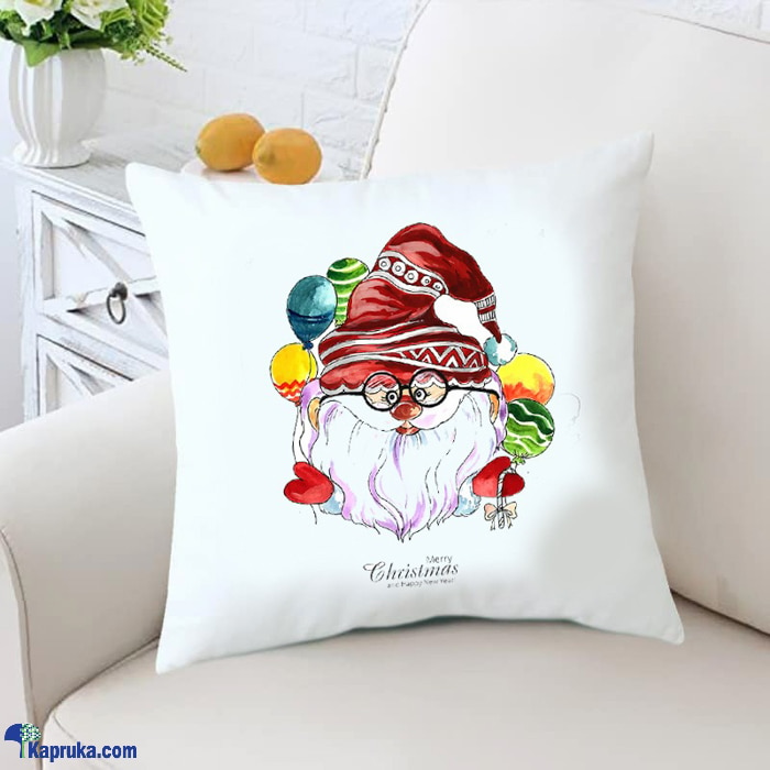 Santa's Cozy Corner Christmas Deco Pillow Online at Kapruka | Product# softtoy00965