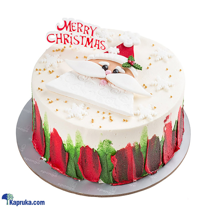 Sponge Christmas Themed Marble Cake Online at Kapruka | Product# cakeSP00162