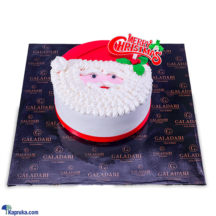 Galadari Santa Face Ribbon Cake Online at Kapruka | Product# cake0GAL00301