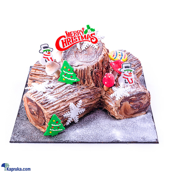 Galadari Chocolate Yule Log Online at Kapruka | Product# cake0GAL00306
