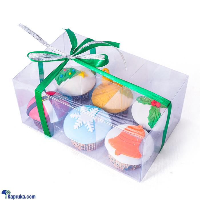 Galadari Christmas Cupcakes Online at Kapruka | Product# cake0GAL00309