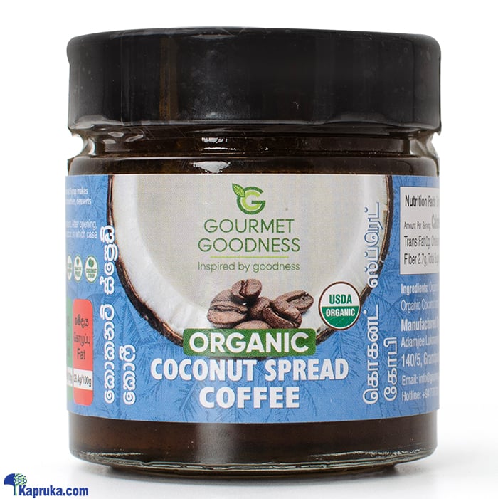 Gourmet Goodness Organic Coconut Spread Coffee 250g Online at Kapruka | Product# grocery003091