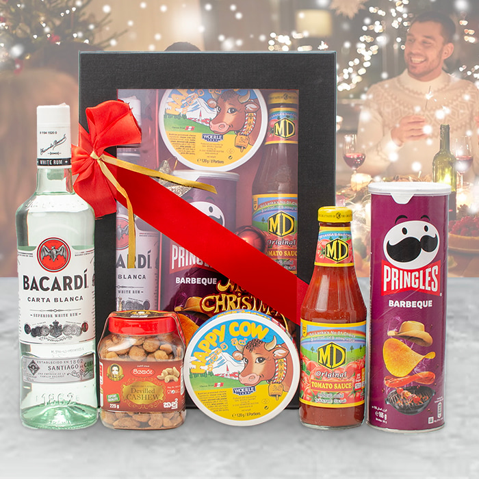 A Party Hamper With Bacardi Rum Online at Kapruka | Product# liqprod100356