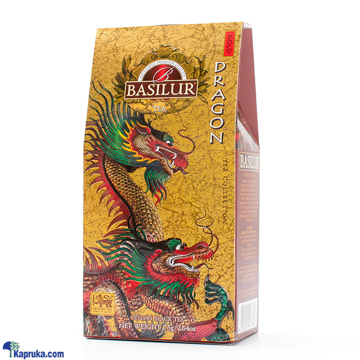 BASILUR Tea - DRAGON COLLECTION - PACKET - GOLD DRAGON (72372- 00 )- 75g Online at Kapruka | Product# grocery003118