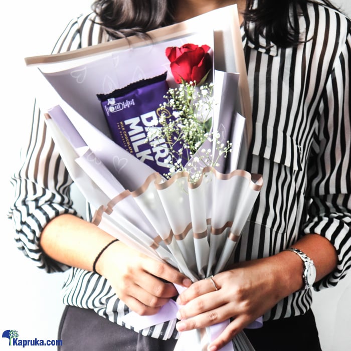 Dairy Milk Love Blossom Bouquet - For Her Online at Kapruka | Product# combochg99