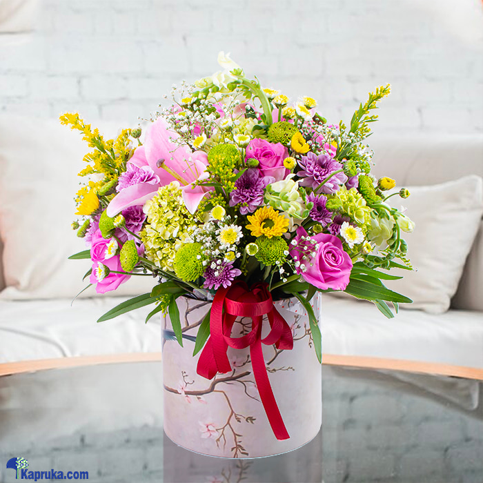 Lemonade Bloom Vase Online at Kapruka | Product# flowers00T1538