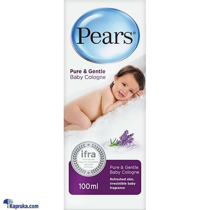 Pears Pure And Gentle Cologne 100ml Online at Kapruka | Product# babypack00906
