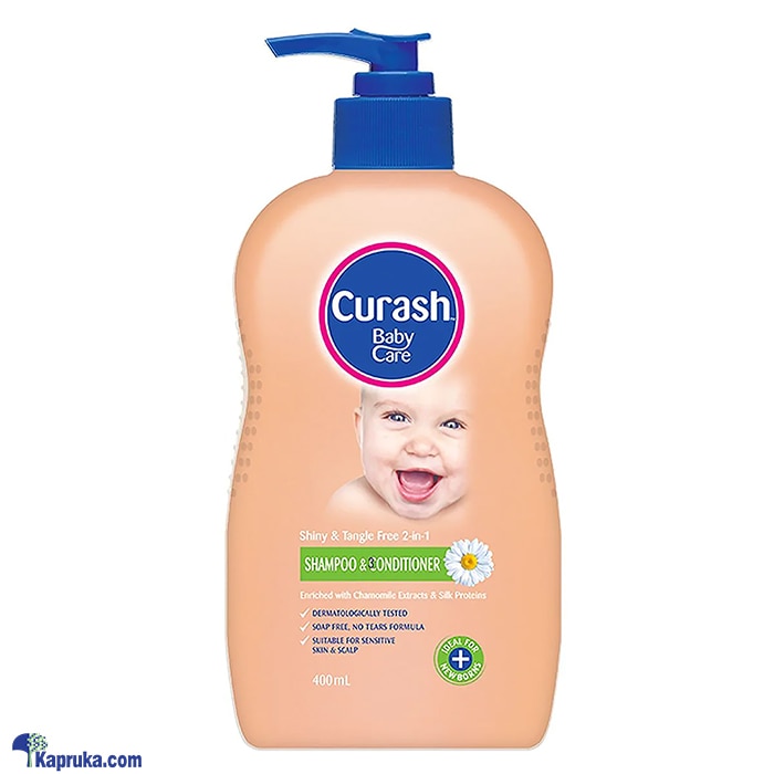 Curash Baby Care Shampoo And Conditioner- 400ml Online at Kapruka | Product# babypack00909