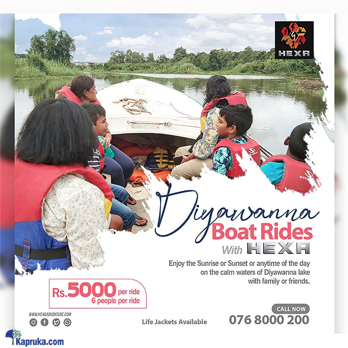 Hexa Adventure Boat Tour - 40 Minutes - 6 Persons Online at Kapruka | Product# giftV00Z223