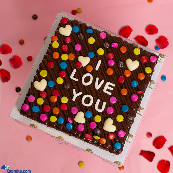 I Love You Cocoa Confection Brownie Pack Online at Kapruka | Product# cake00KA001595