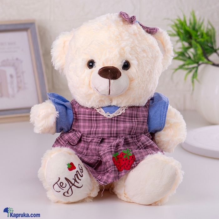 Teddy Twinkle Cute Bear - Peach Color Online at Kapruka | Product# softtoy00975