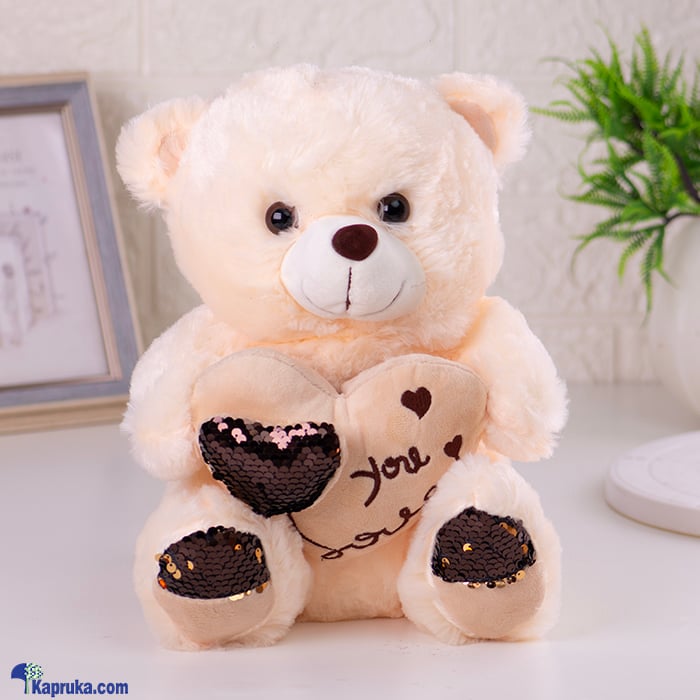 Peachy Love Teddy Bear Online at Kapruka | Product# softtoy00991