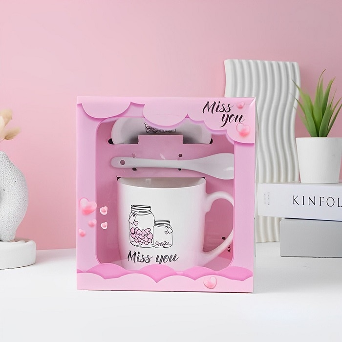 I Miss You Mug Gift Set Online at Kapruka | Product# household001102