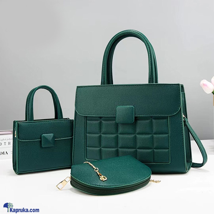 Ultimate Handbag Combo 3PCS - Green Online at Kapruka | Product# fashion0010196