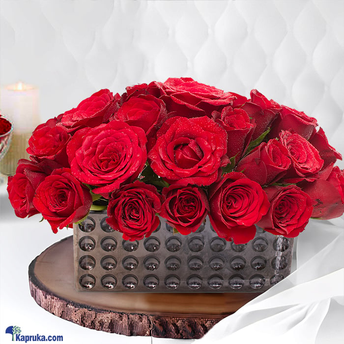 Ruby Romance Arrangement Online at Kapruka | Product# flowers00T1566