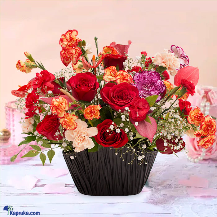 Love's Garden Vase Online at Kapruka | Product# flowers00T1568