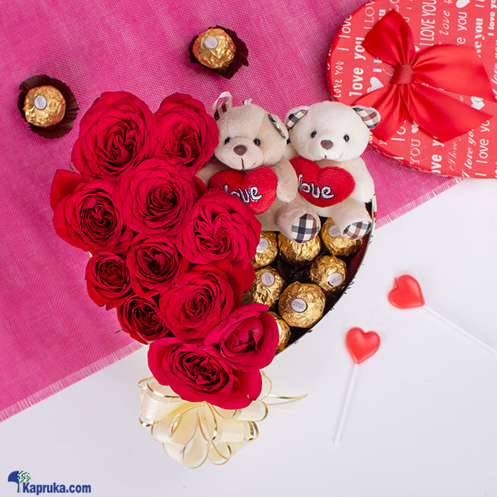 Adorable Love Medley Arrangement Online at Kapruka | Product# flowers00T1584