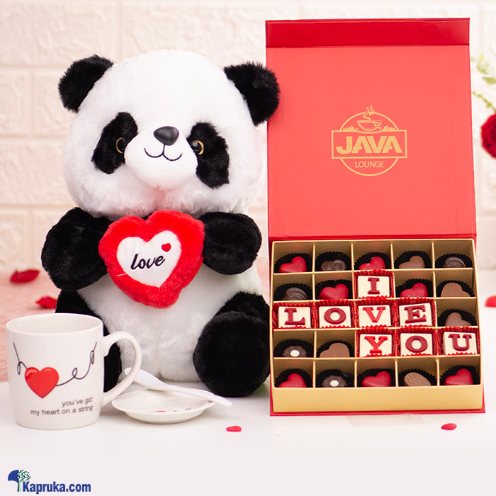 Panda Paws And Sweet Surprises- Gift For Him Online at Kapruka | Product# giftset00475