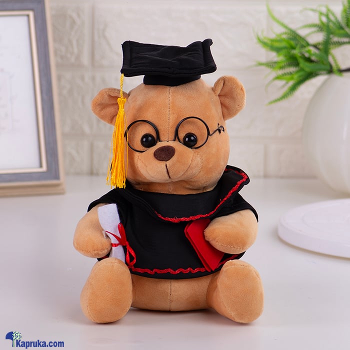 Cute Graduate Brown Teddy Online at Kapruka | Product# softtoy001005