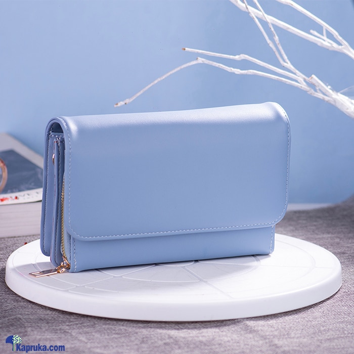Cross Body Classy Ladies Small Handbag - Sky Blue Online at Kapruka | Product# fashion0010251