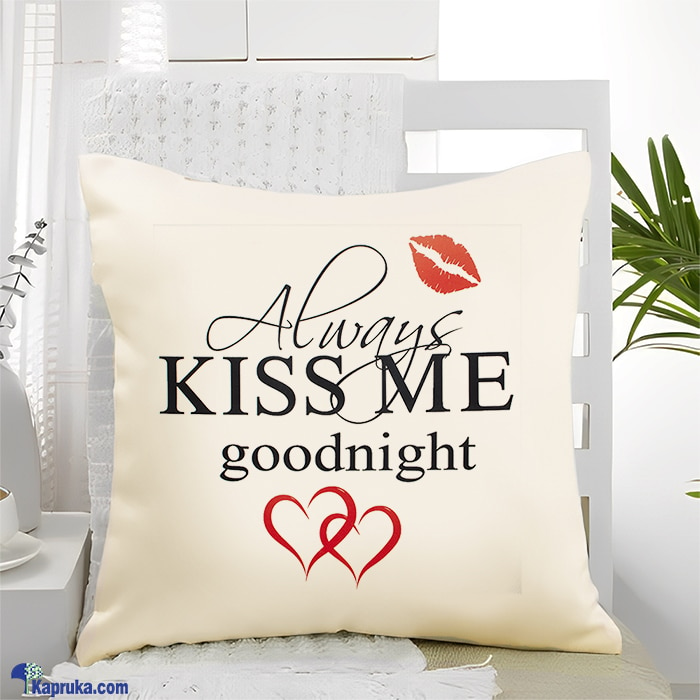 ''kiss Me '' Wicked Wit Rest Pillow Online at Kapruka | Product# softtoy001010