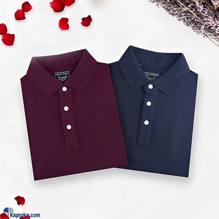 Plain - Fancy T- Shirt Combo Duo Online at Kapruka | Product# clothing07735