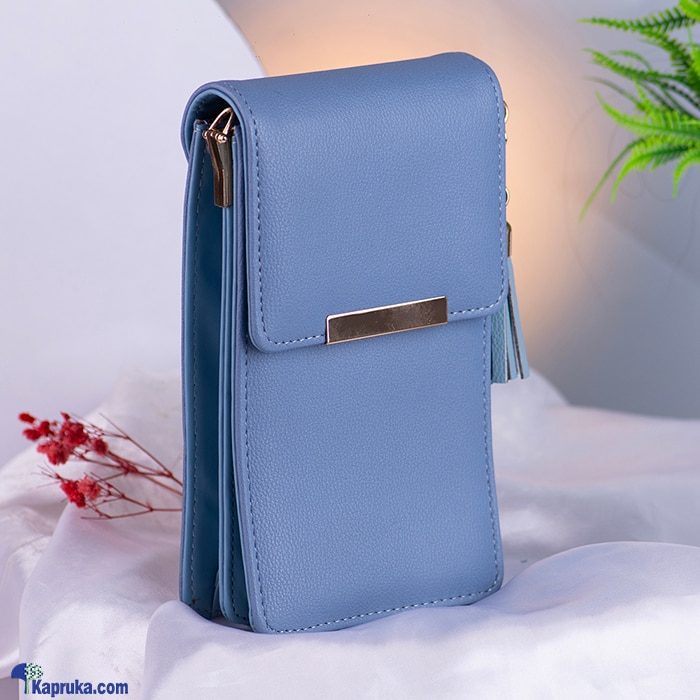 Small Crossbody Bags Women- Mini Matte Shoulder Messenger Bag- Ladies Phone Bag- Purse- Handbag - Blue Online at Kapruka | Product# fashion0010272