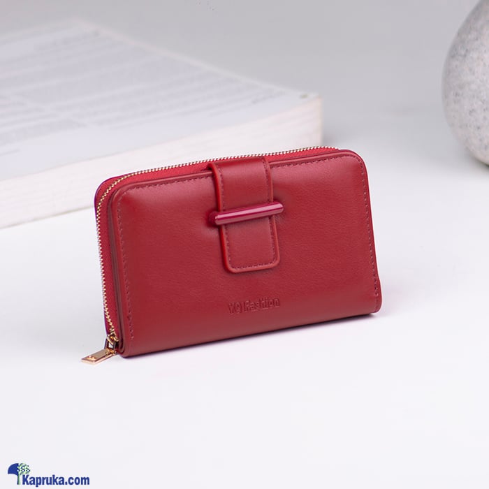 Simple Fashion Folding Wallet - Red Online at Kapruka | Product# fashion0010286