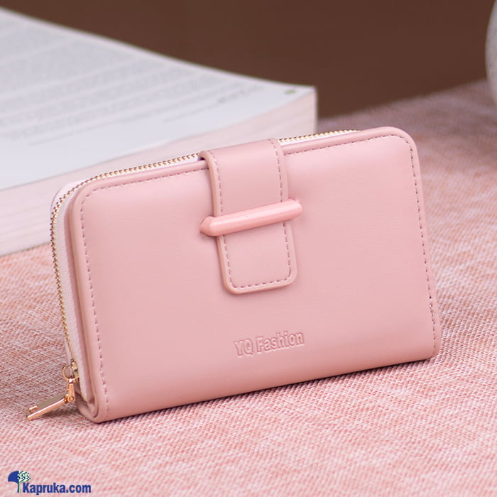 Simple Fashion Folding Wallet - Pink Online at Kapruka | Product# fashion0010287