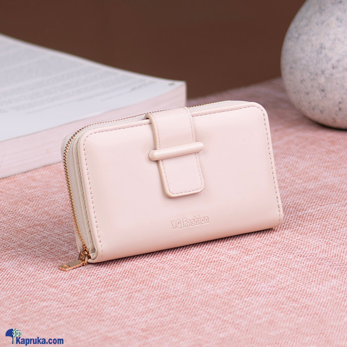 Simple Fashion Folding Wallet - Beige Online at Kapruka | Product# fashion0010289