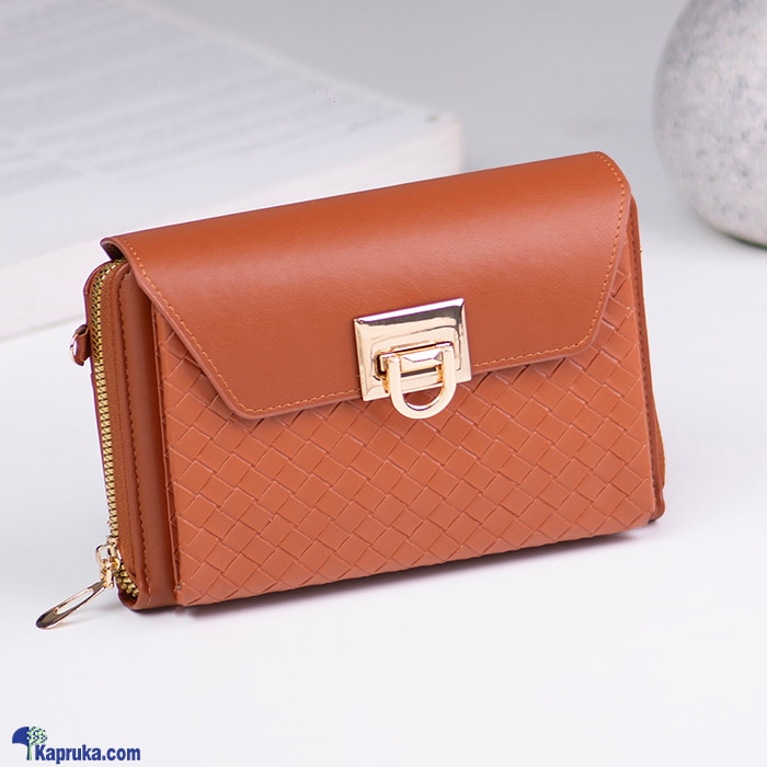 Universal Simple Cross Body Bag - Brown Online at Kapruka | Product# fashion0010308