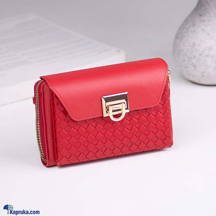 Universal Simple Cross Body Bag - Red Online at Kapruka | Product# fashion0010311
