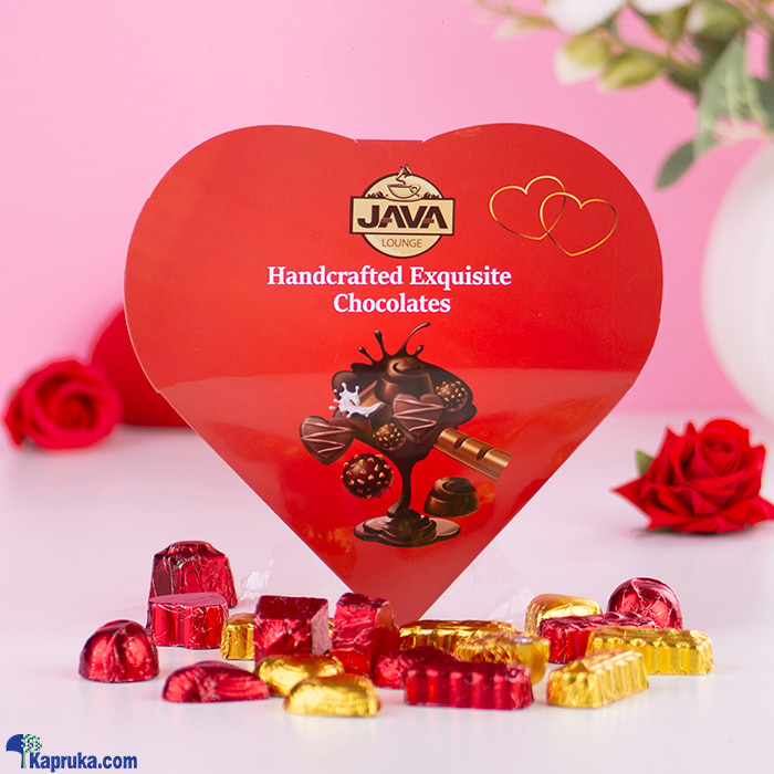 Java Handcrafted Exquisite 10 Piece Chocolate - Red Online at Kapruka | Product# chocolates001619