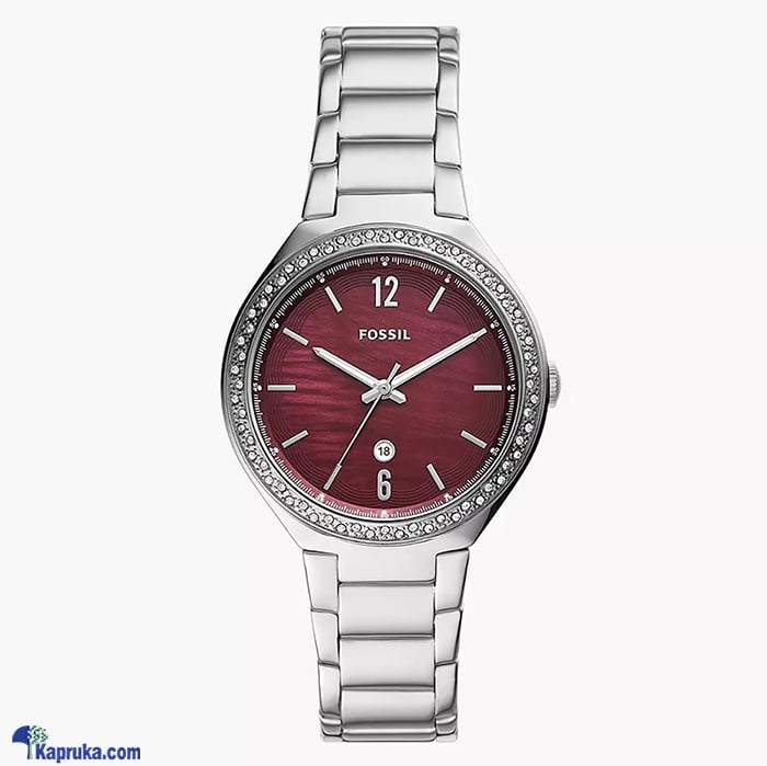 Fossil Ashtyn Three- Hand Date Stainless Steel Watch BQ3923 Online at Kapruka | Product# jewelleryW001305