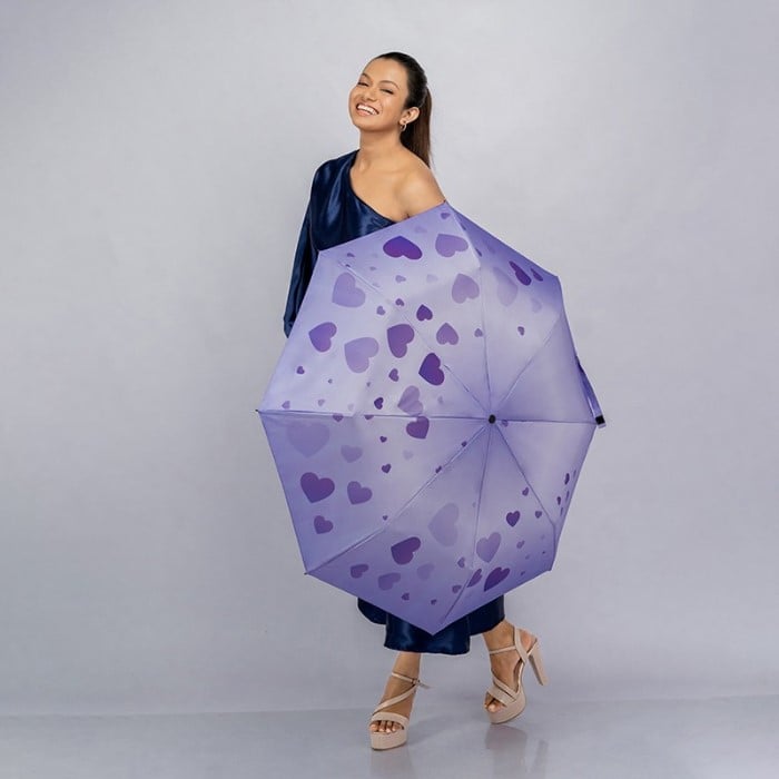 Rainco Blue Hearts Umbrella Online at Kapruka | Product# household001109