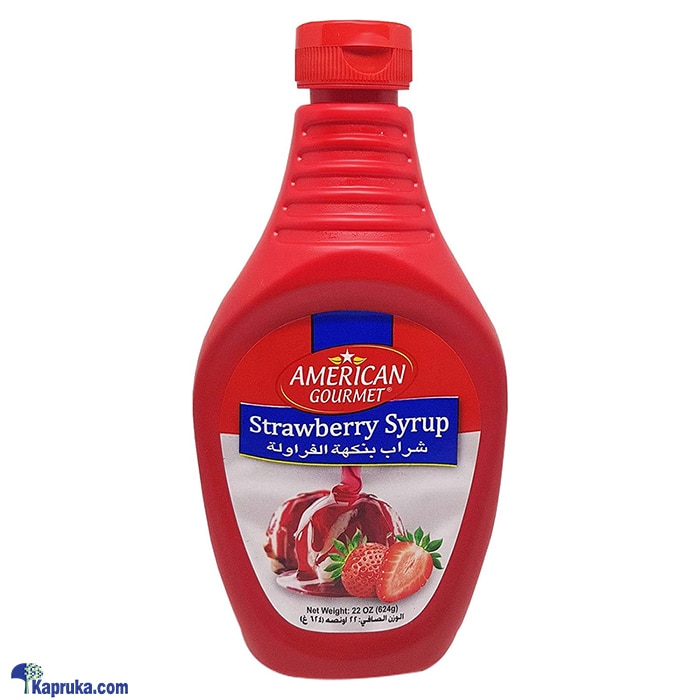 American Gourmet Strawberry Syrup 264g Online at Kapruka | Product# grocery003177