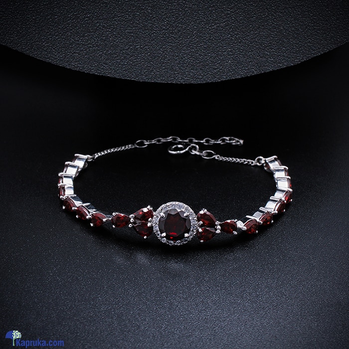 TASH GEM AND JEWELLERY Garnet Cluster Bracelet TS- KA62 Online at Kapruka | Product# jewelleryTGJ062
